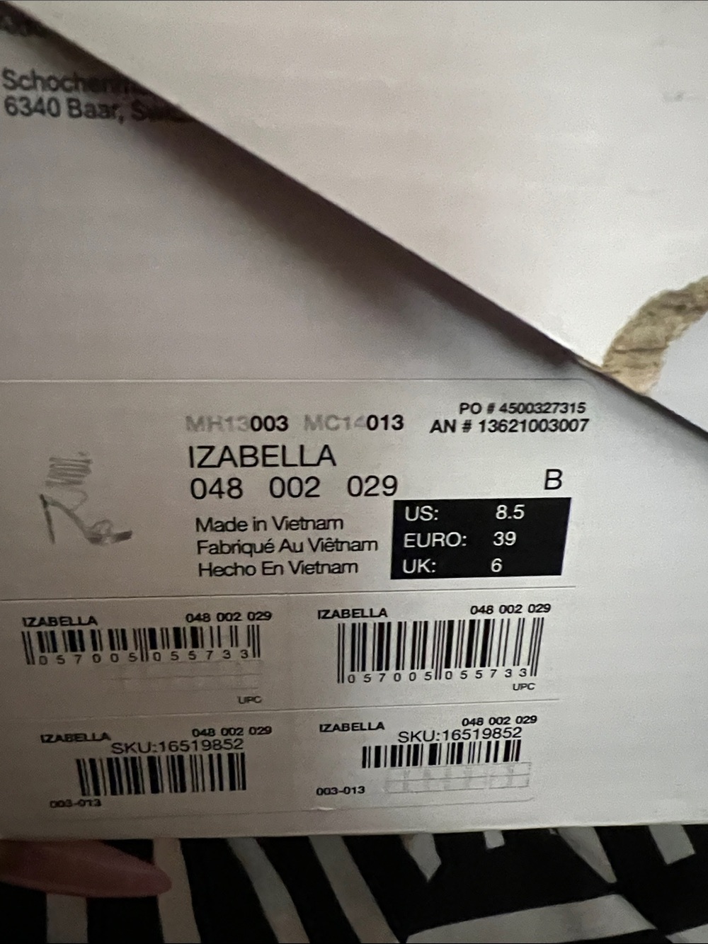 ALDO Silver Crystal-Strap Stiletto Sandals - Picture 2 of 6
